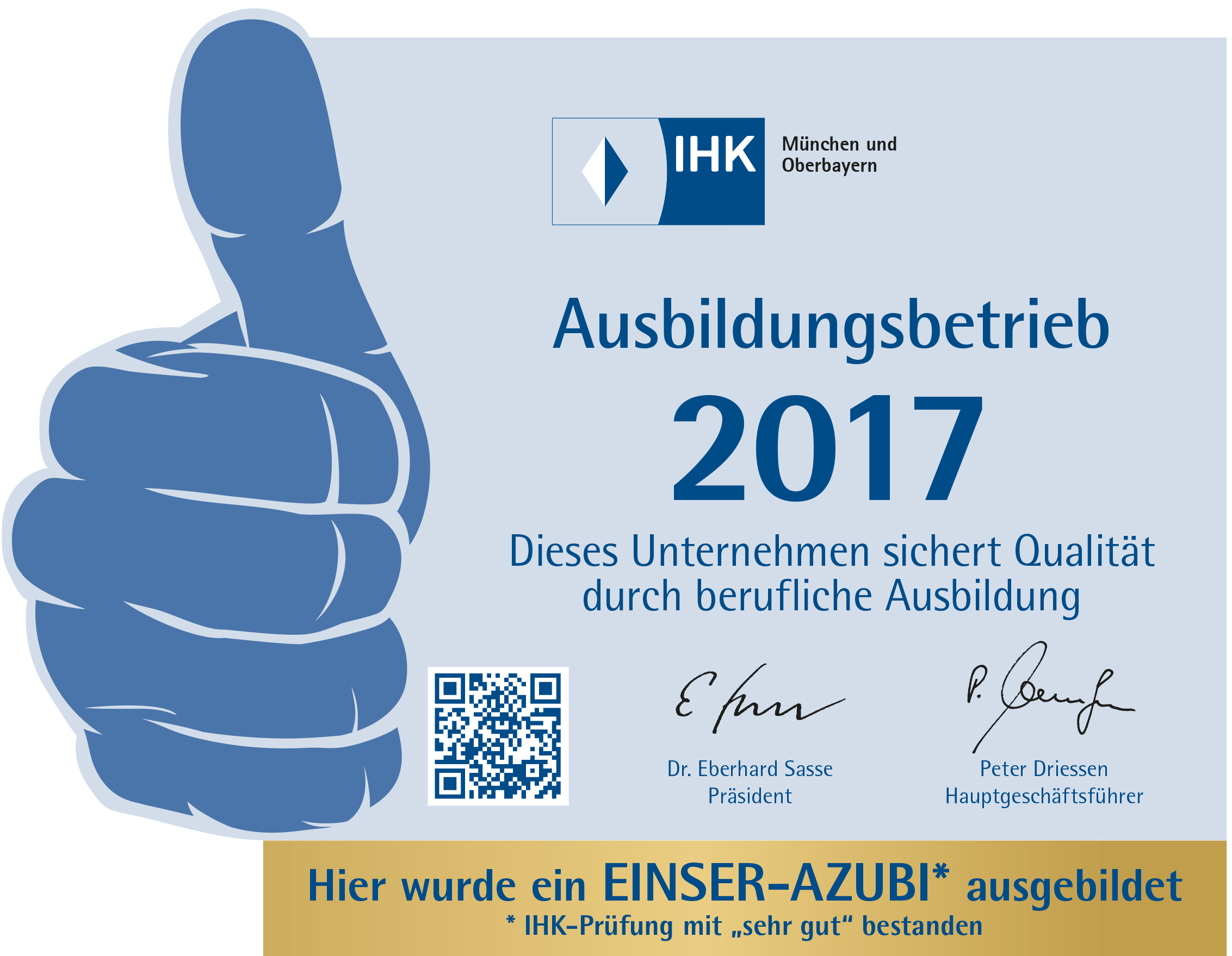 Einser-Auszubildender bei rocom GmbH