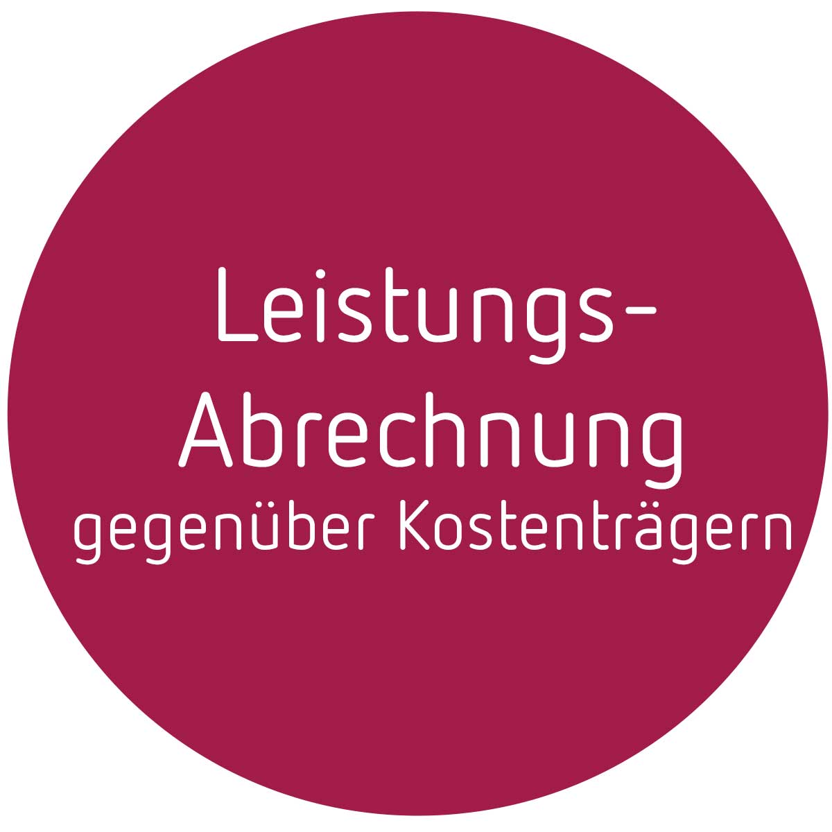 Button-Leistungsabrechnung