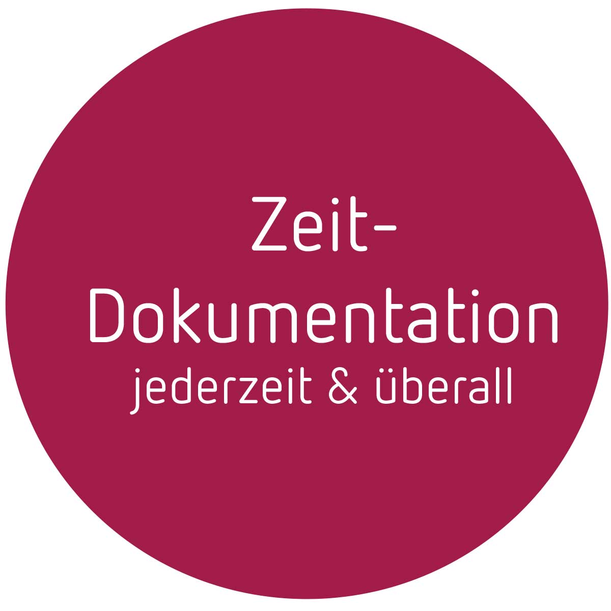 Button-Zeitdokumentation