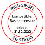 Siegel für Tau-Office der AG STADO gültig bis 2022