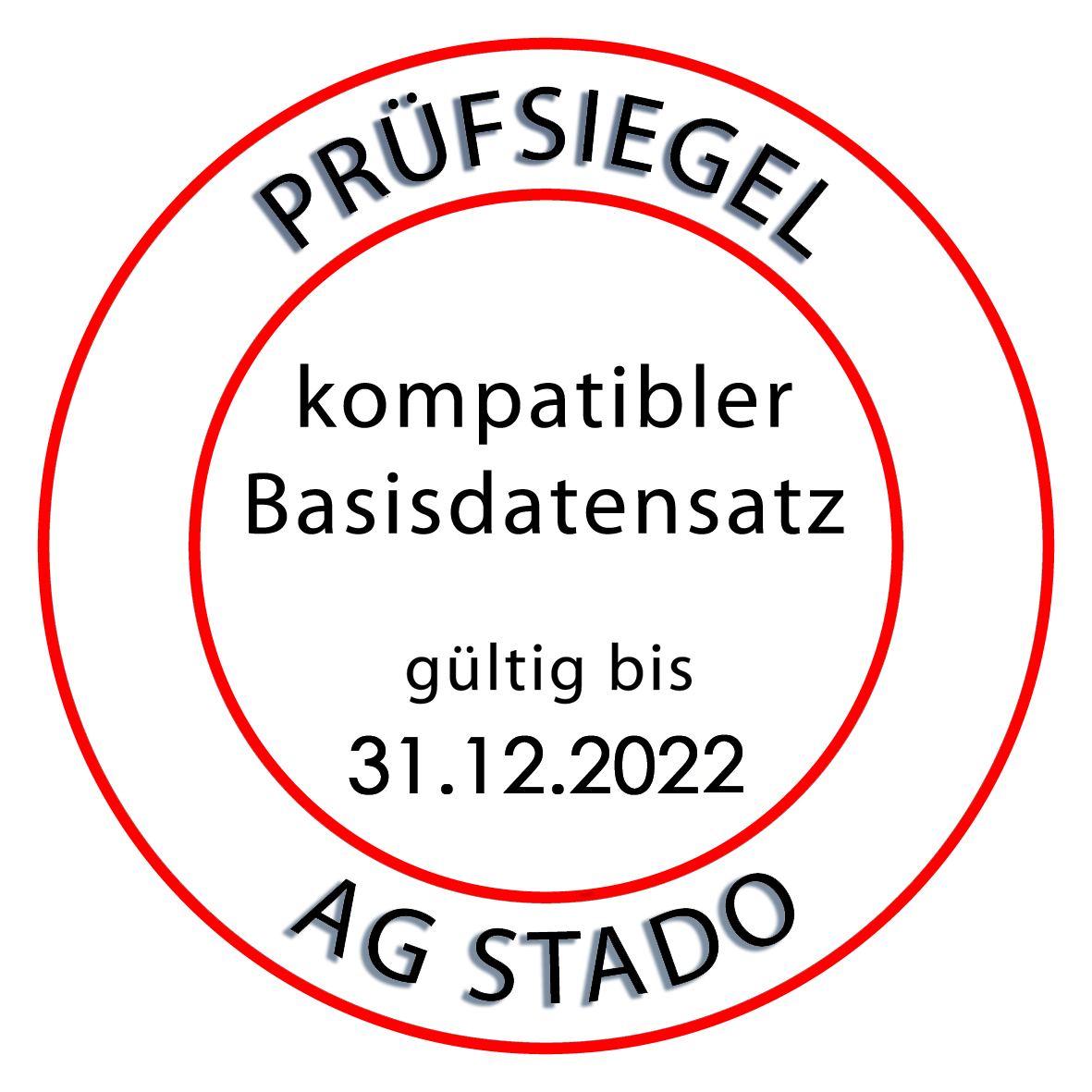 Siegel für Tau-Office der AG STADO gültig bis 2022 Siegel für Tau-Office der AG STADO gültig bis 2022